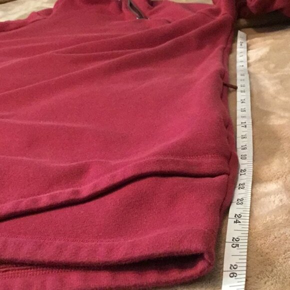 Athleta Deep Red Zippered Long Pullover - Picture 6 of 12